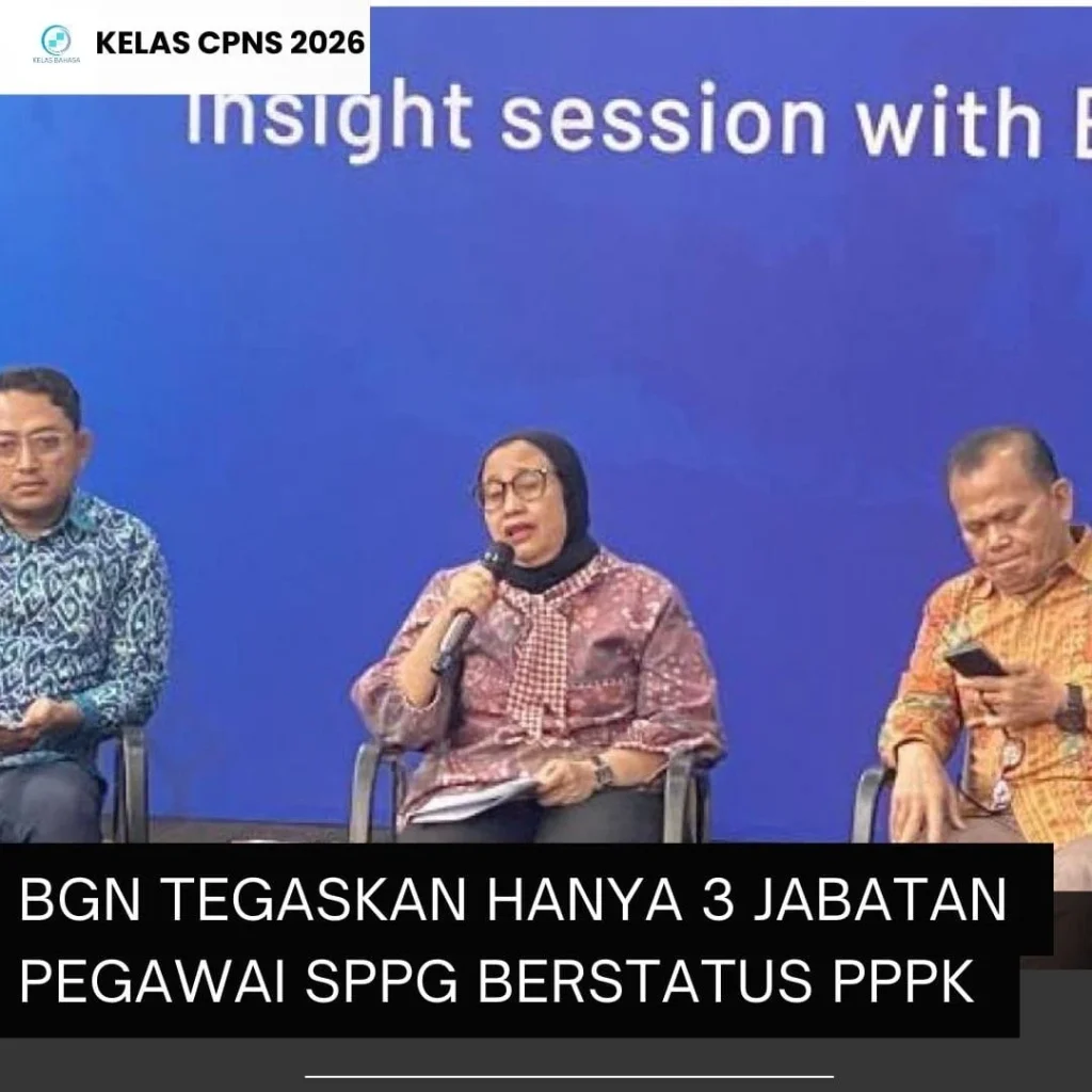 BGN Klarifikasi: Hanya Tiga Posisi SPPG yang Layak Diangkat Jadi PPPK