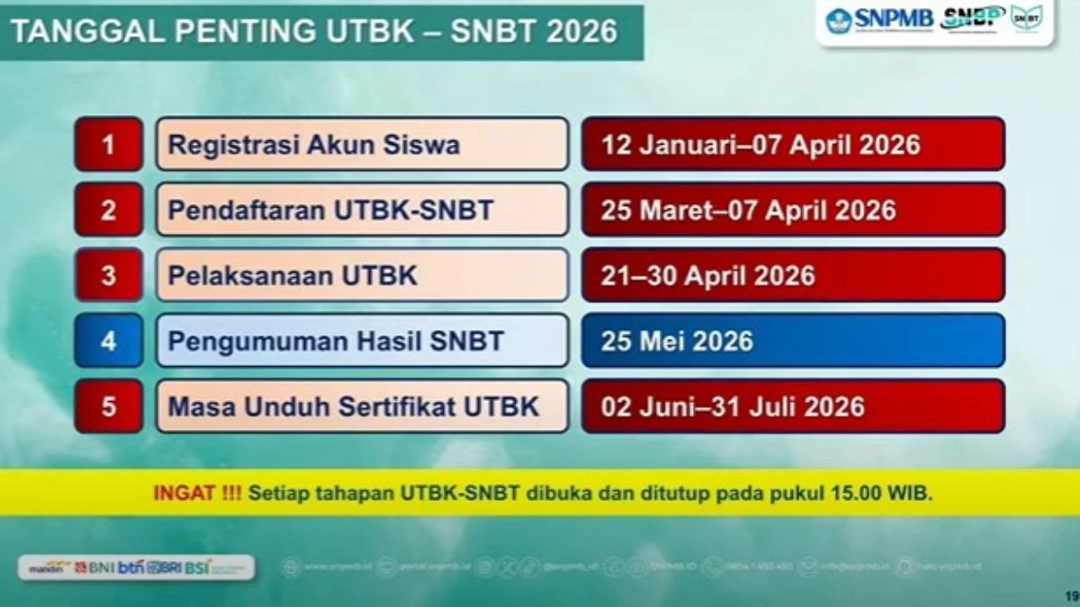 Bongkar Aturan Pilih Jurusan SNBT 2026 dan Jadwal Ujian Sampai 7 April: Semua yang Perlu Kamu Tahu!