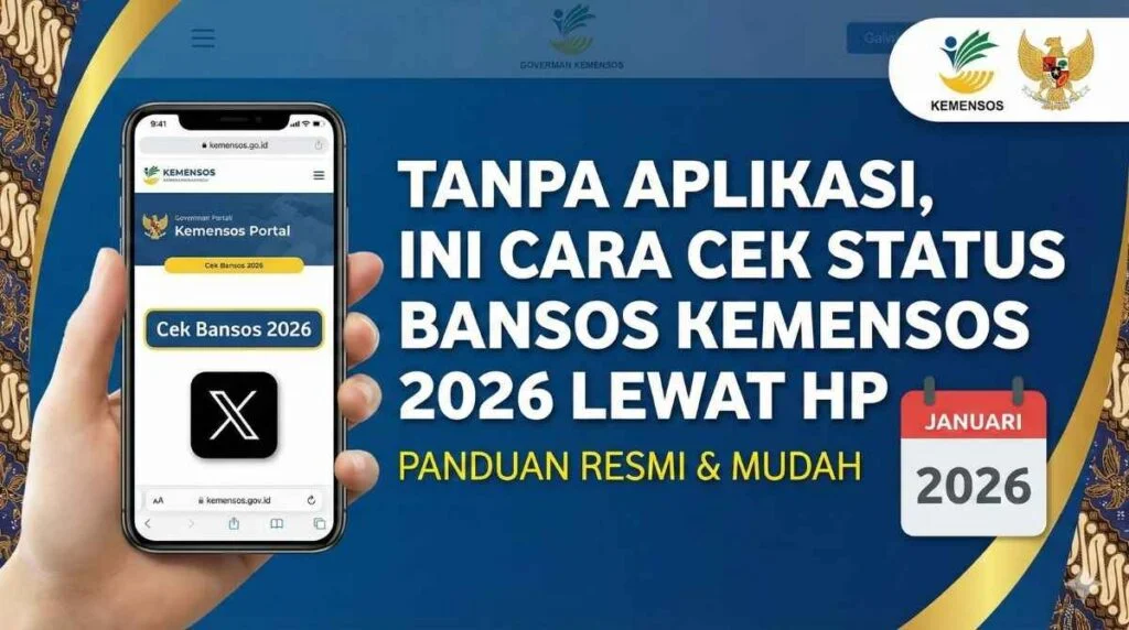 Cara Praktis Cek Desil Bansos 2026 Lewat HP dengan NIK: Panduan Lengkap