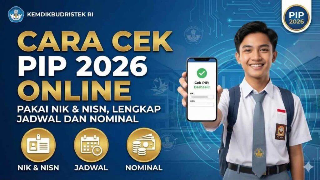 Cara Praktis Cek PIP 2026 Online Pakai NISN dan NIK serta Panduan Aktivasi Rekening