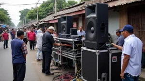 Kru Sound Horeg Starmax Meninggal Tersengat Listrik di Karnaval Bogotanjung, Gabus