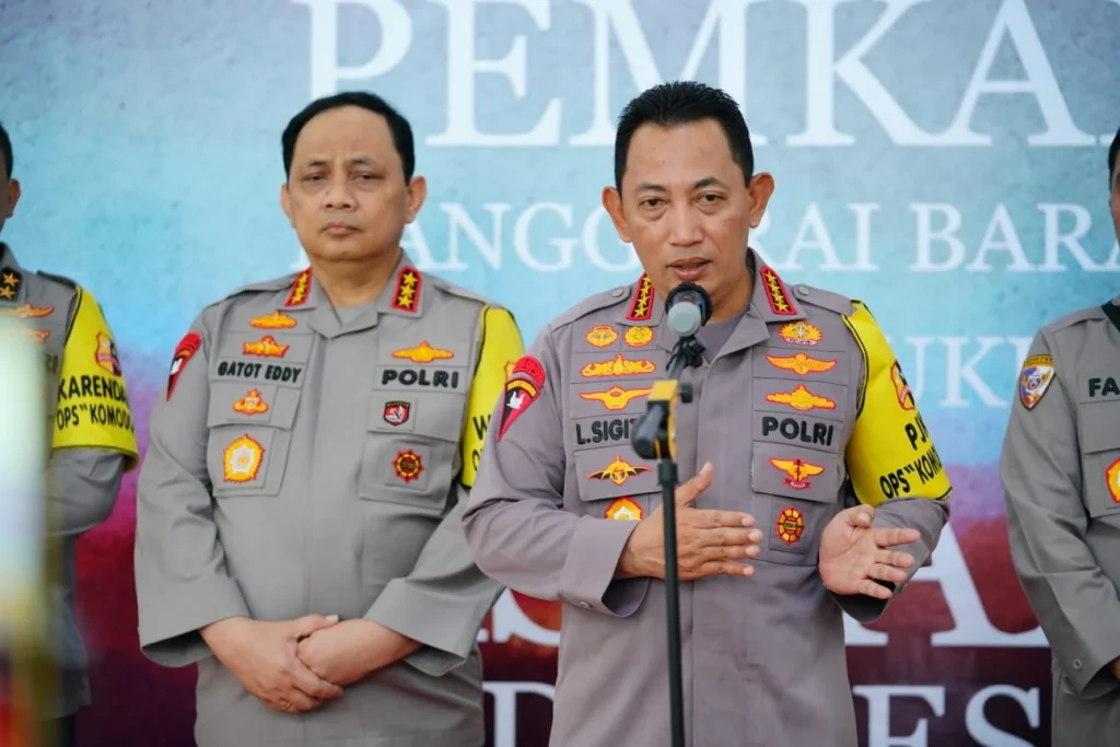 Latihan Besar 372 Personel Polri Jateng Siapkan Keamanan Hari Buruh Internasional