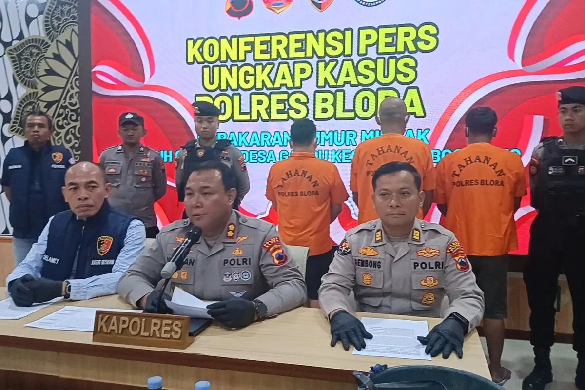 Polda Jawa Tengah Bongkar Tiga Sumur Minyak Ilegal di Blora, Tiga Pelaku Diamankan