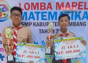 Siswi SMP Negeri 2 Lasem Raih Juara 1 Lomba Matematika Kabupaten Rembang, Kebanggaan Pendidikan Lokal